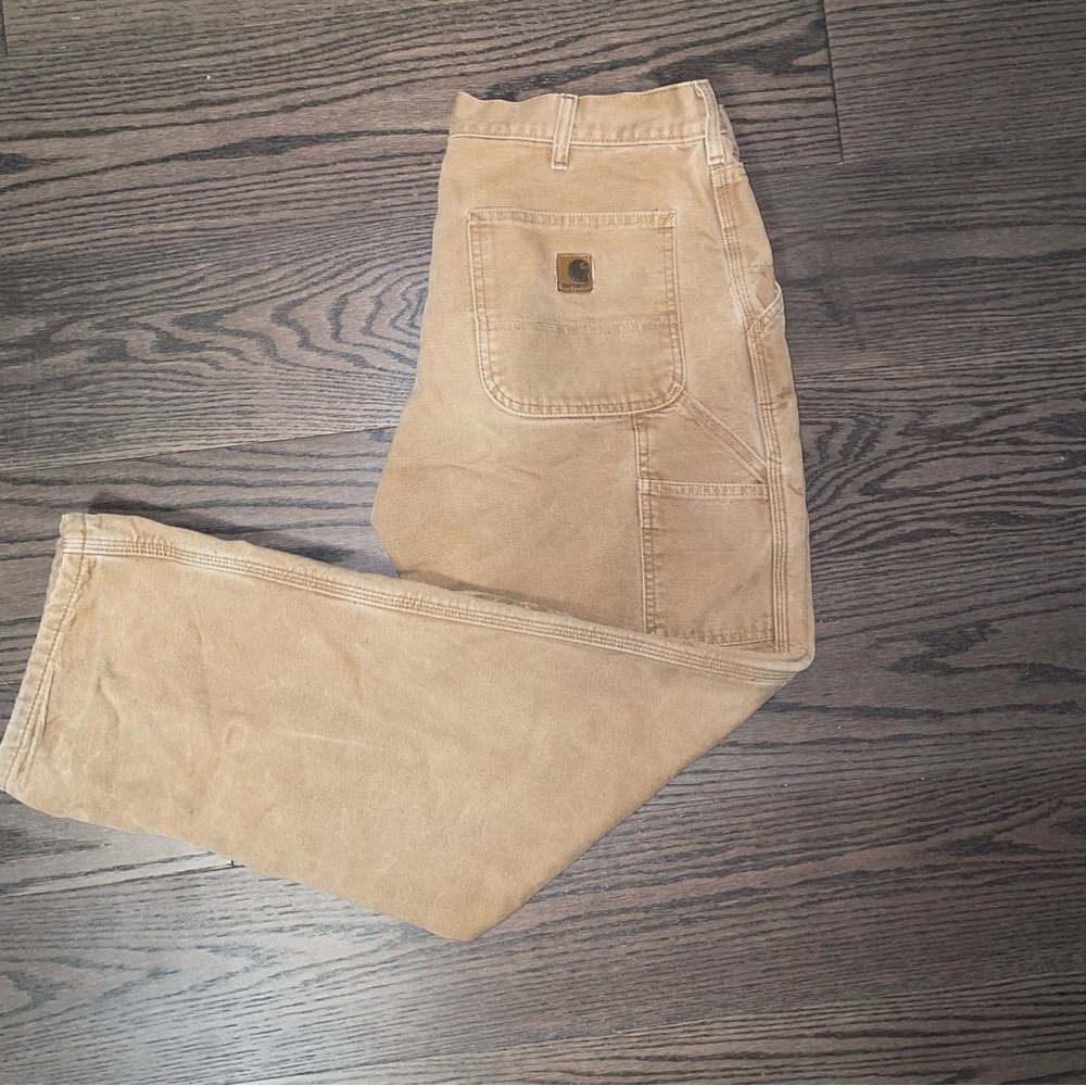 Distressed Mens Carhartt Work Pants